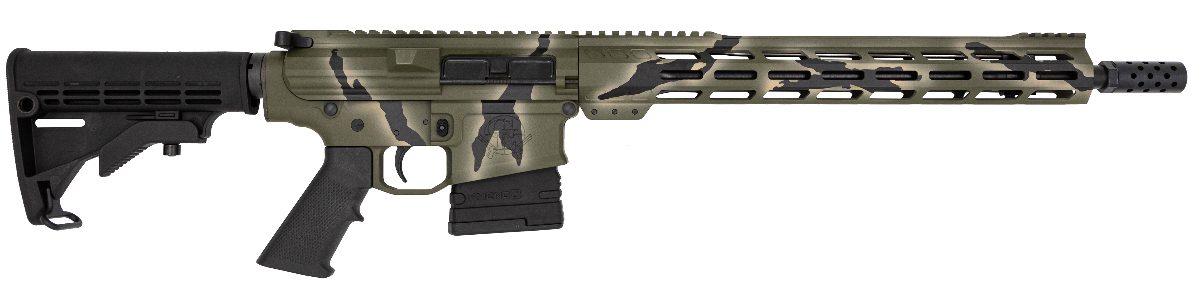 GLFA AR-10 308WIN TAC 16 PURSUIT GRN CAMO 10RD - Rifles & Lower Receivers